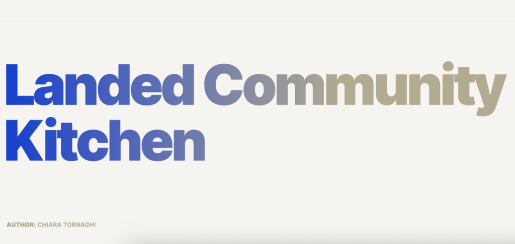 Article- Beyond charity models and food waste