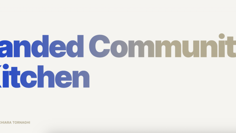 Article- Beyond charity models and food waste